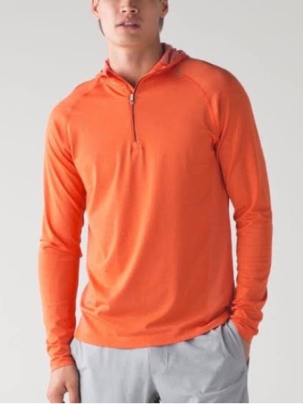 Lululemon Metal Vent Tech Hoodie Sz XL In Exdn Burnt Orange
